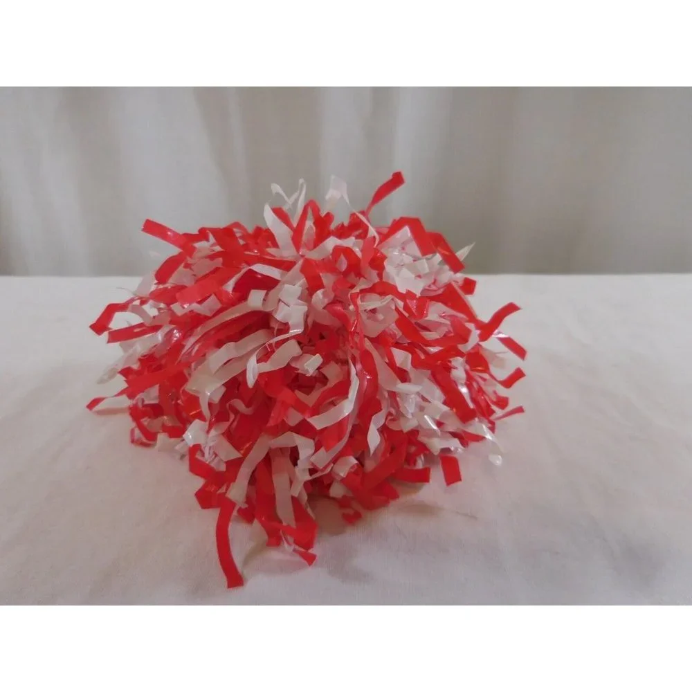 American Girl Doll Red & White Cheerleader Pom Pom for‎ 1996 Pleasant Co. Outfit